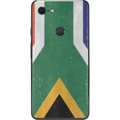 South Africa Flag Distressed Google Pixel 3 XL Skin